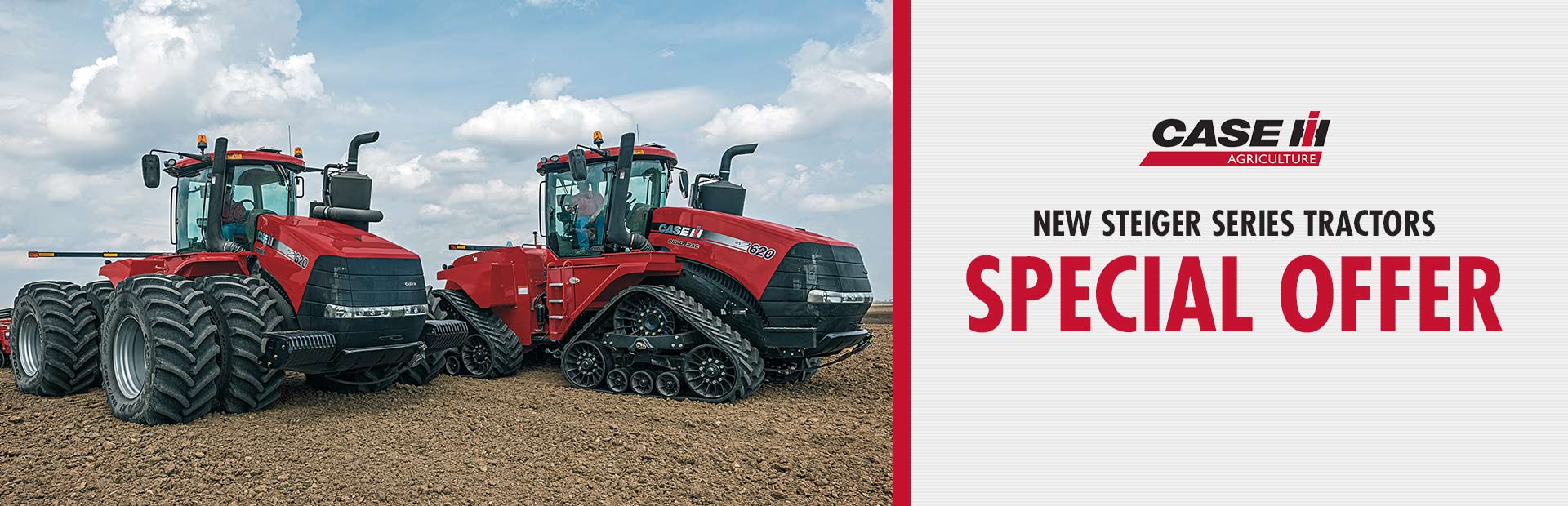 Case IH: New Steiger Series Tractors Special Offer